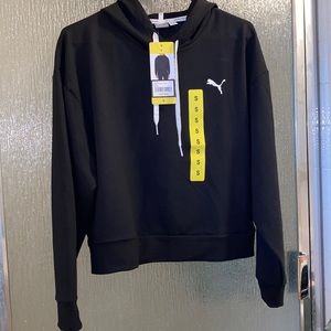 Black puma hoodie